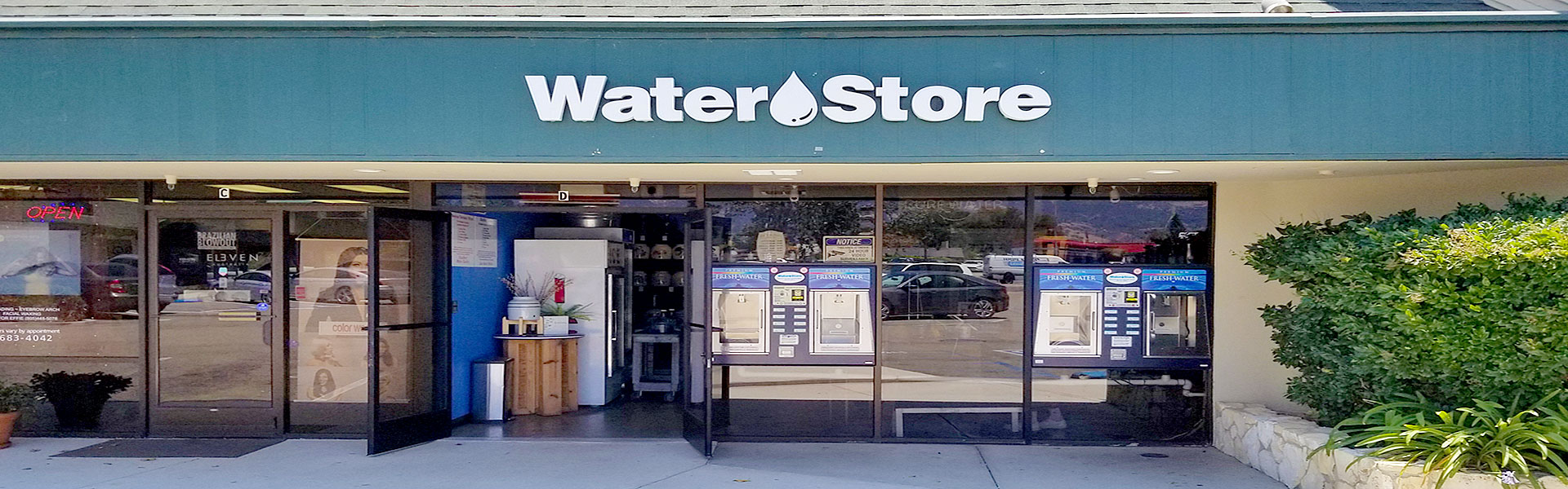 The storefront of the Water Store Goleta